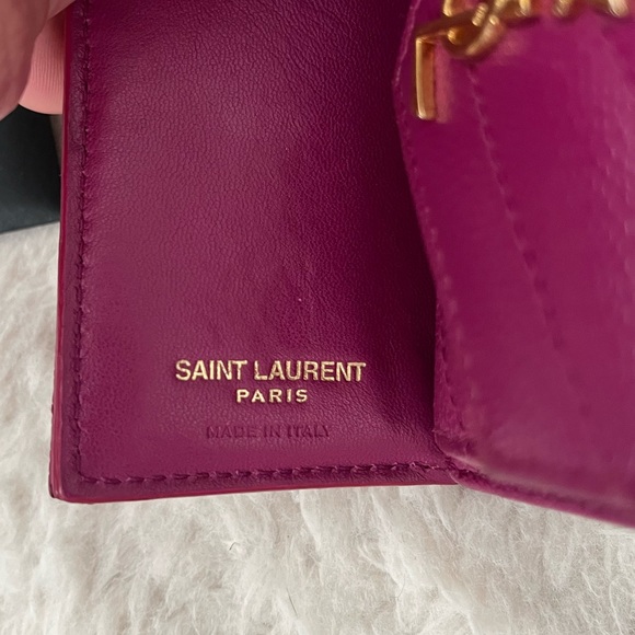 YSL Cassandra Trifold Wallet - Picture 13 of 17